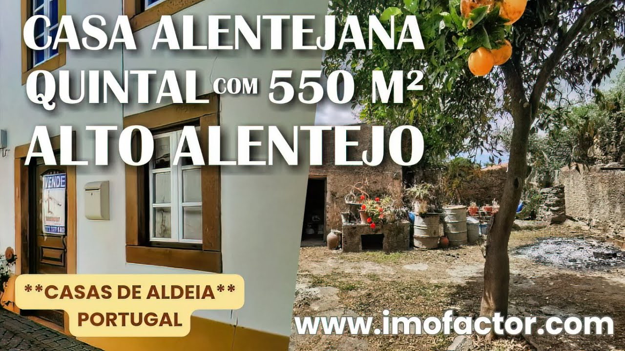 🏡 Casa Típica Alentejana | Grande Quintal | Alto Alentejo - Portugal | Indisponível