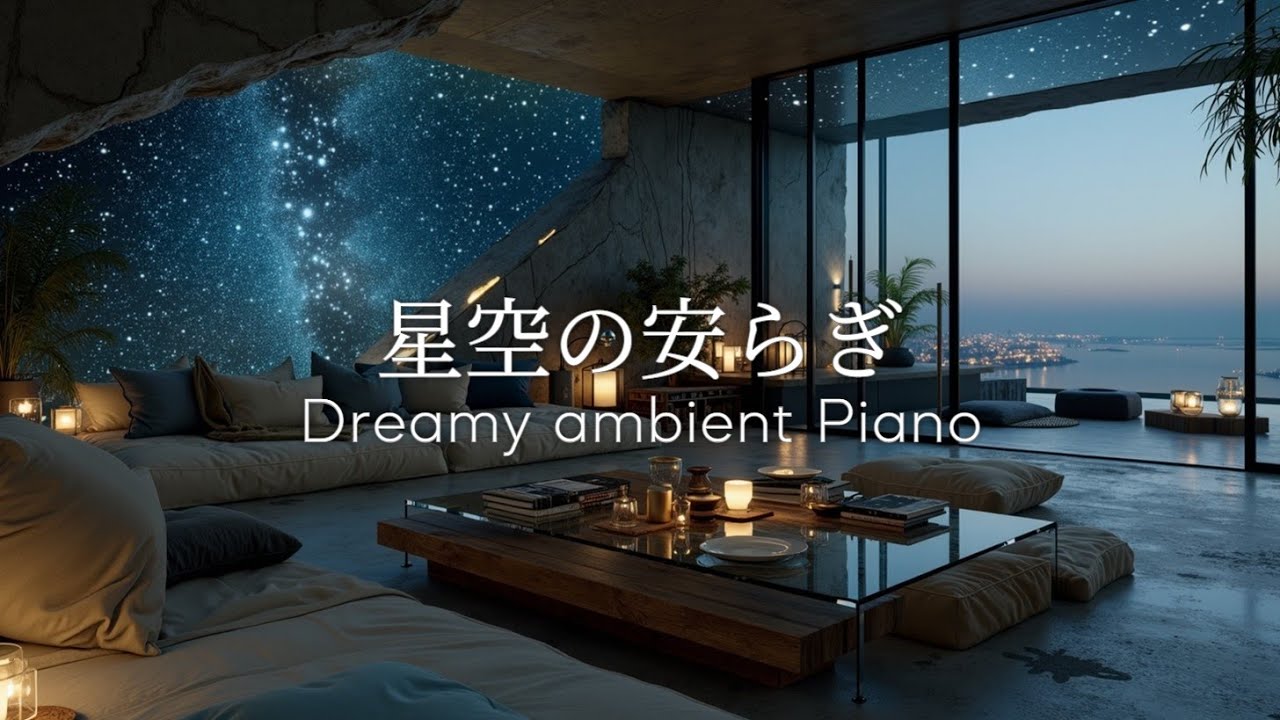 Мелодии для глубокого сна и расслабляющая японская фоновая музыка для космических снов