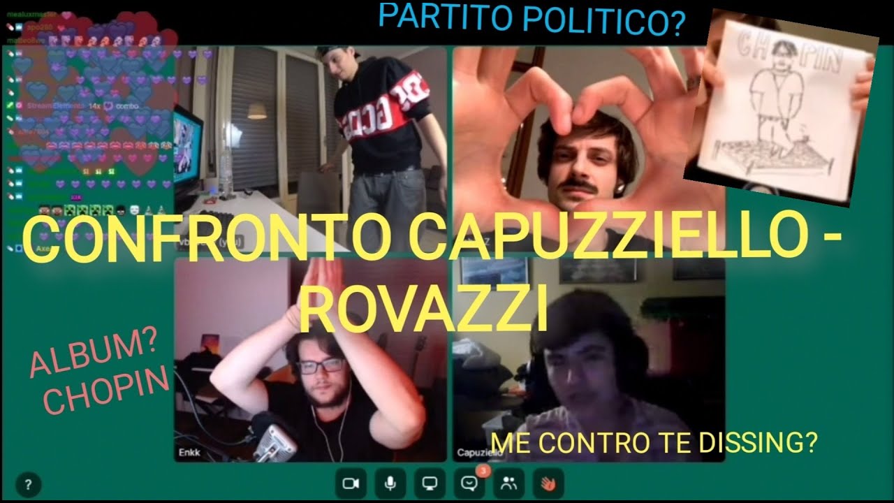CONFRONTO CAPUZZIELLO È FABIO ROVAZZI , LIVE - ENKK 15/04/20 C'È POSTA PER HOMYATOL! DISSING?