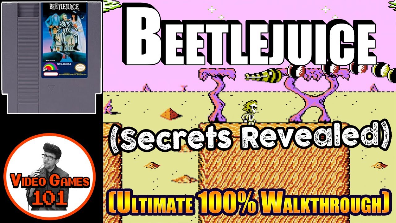 Прохождение Beetlejuice для NES | 100% руководство | Видеоигры 101