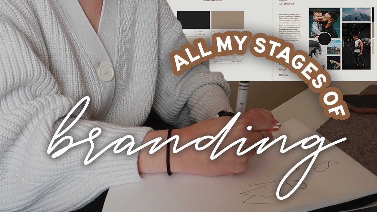 CUSTOM BRAND DESIGN PROCESS | steps to a great design client experience!