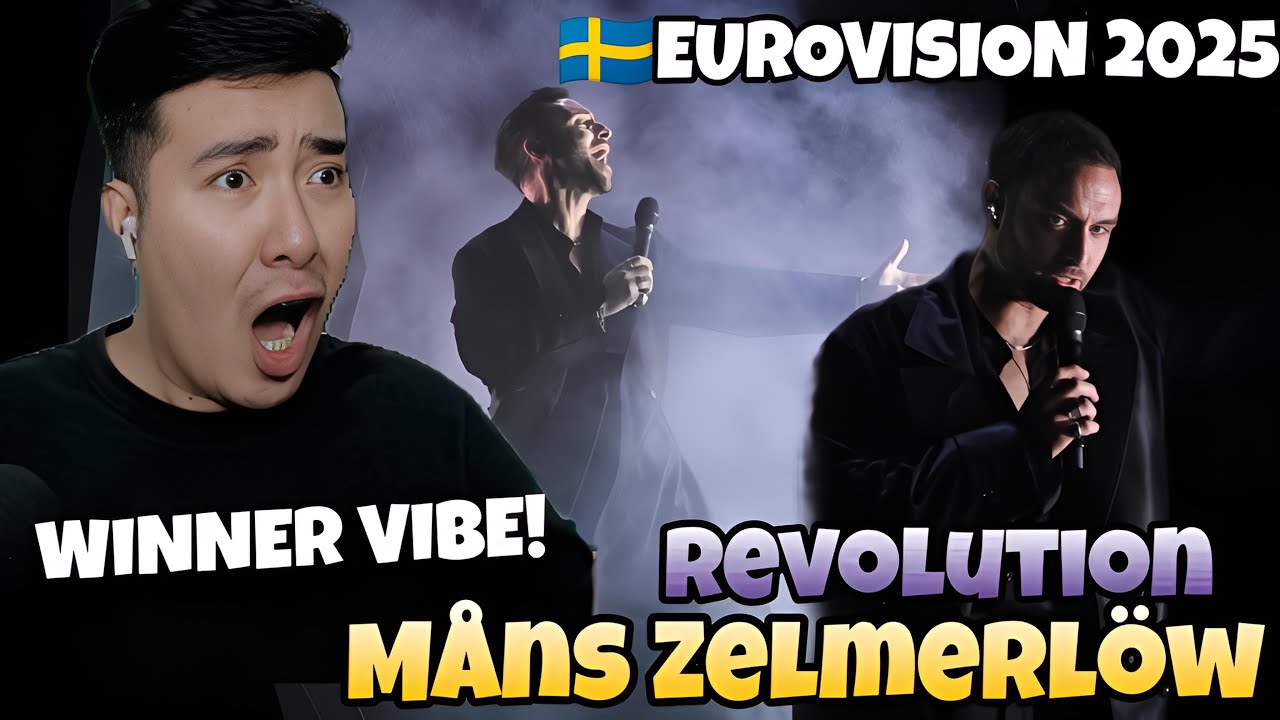 🇸🇪 Måns Zelmerlöw - Revolution | Melodifestivalen | EUROVISON SWEDEN 2025 | REACTION