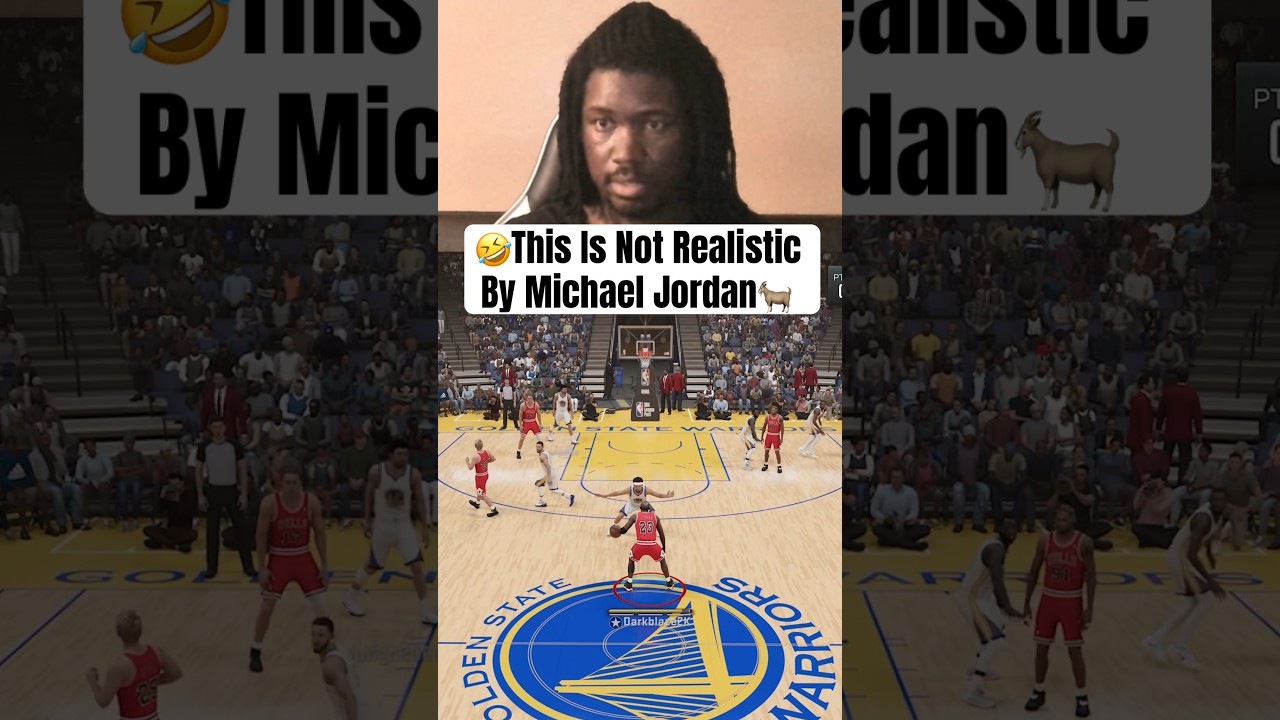 Michael Jordan should NOT be doing that! 
