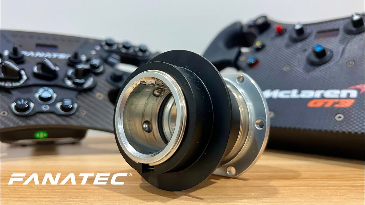 Fanatec ClubSport QR1 Quick Release Metal Steering Wheel Adapter Unboxing and Review