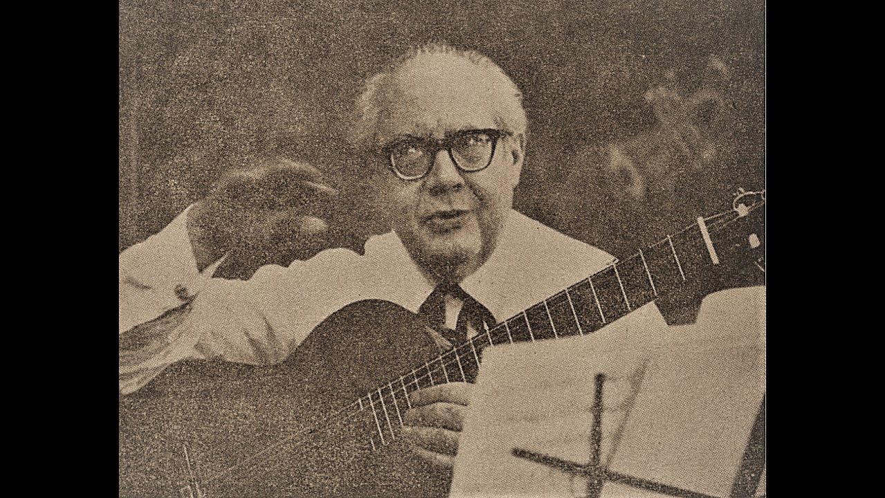 Segovia Masterclass  Chaconne  - 1965 ( Complete )