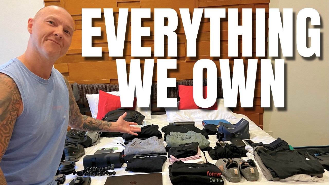 Everything We Own Now Fits in Two Suitcases