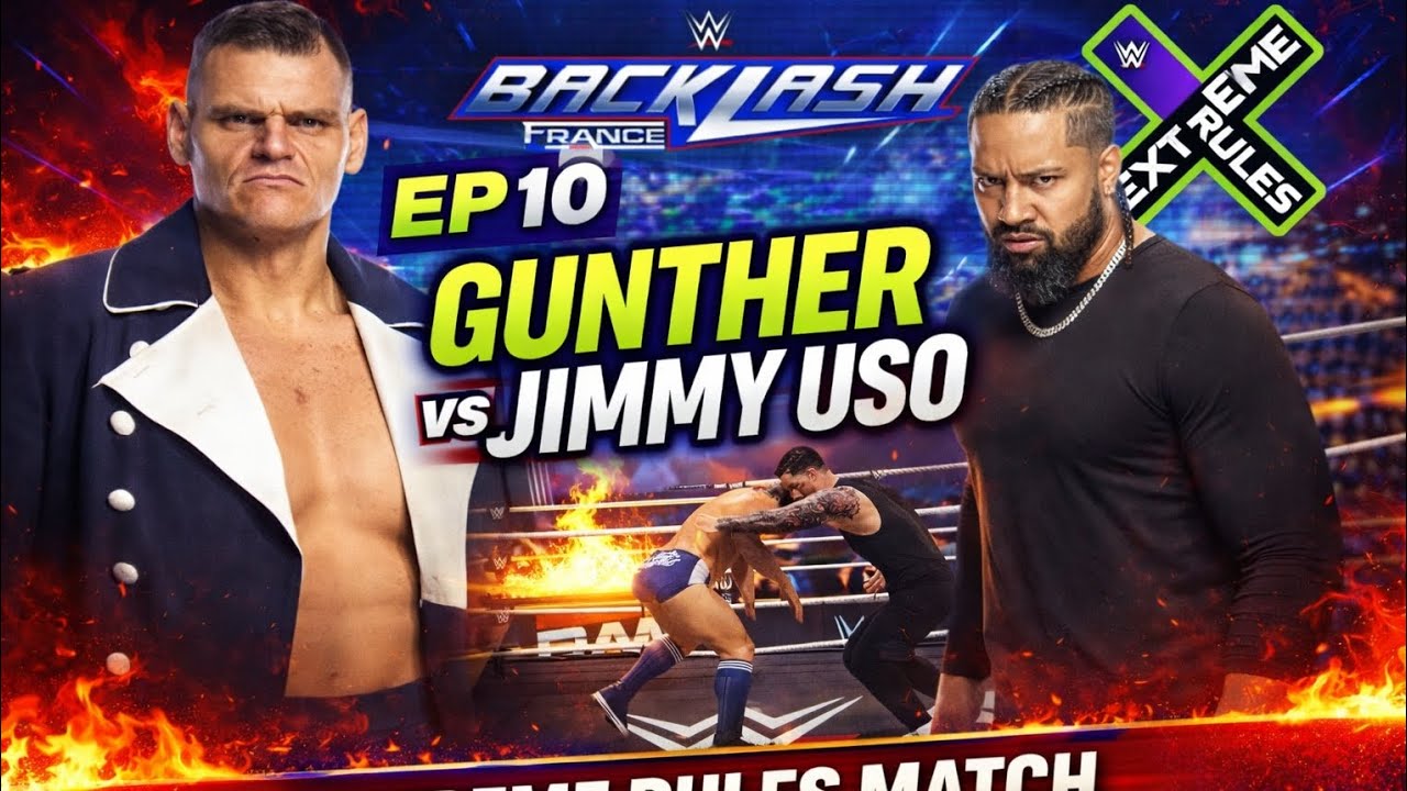  Gunther vs Jimmy Uso | BLOOD LINE REVANGE| WWE 2K25 EPISODE 10