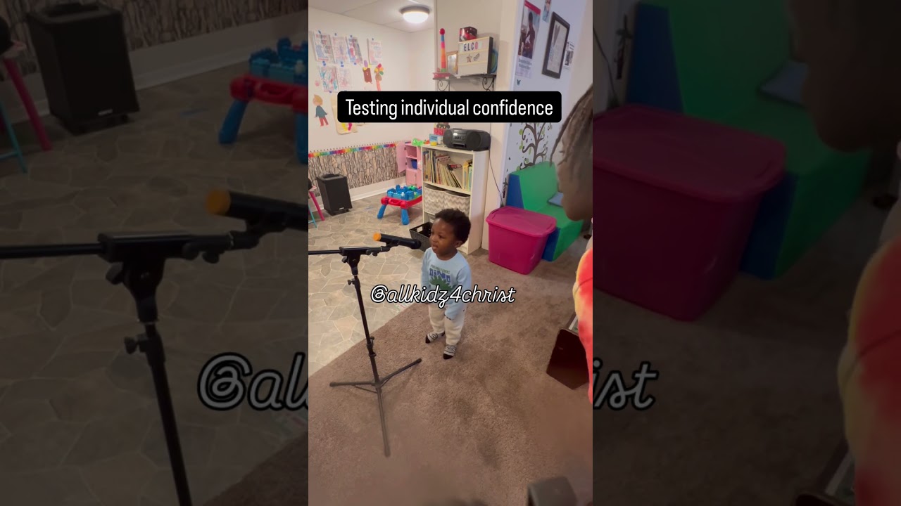 Building confidence through singing