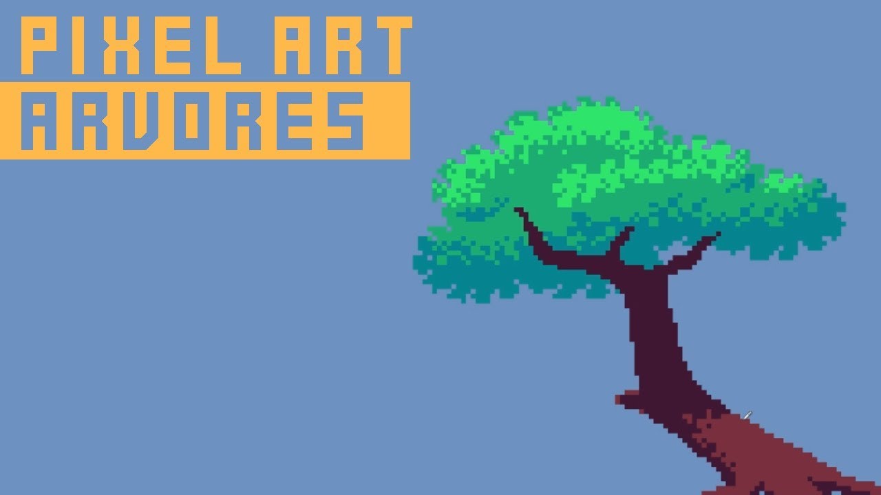[Tutorial] Pixel Art - Como Fazer Árvores