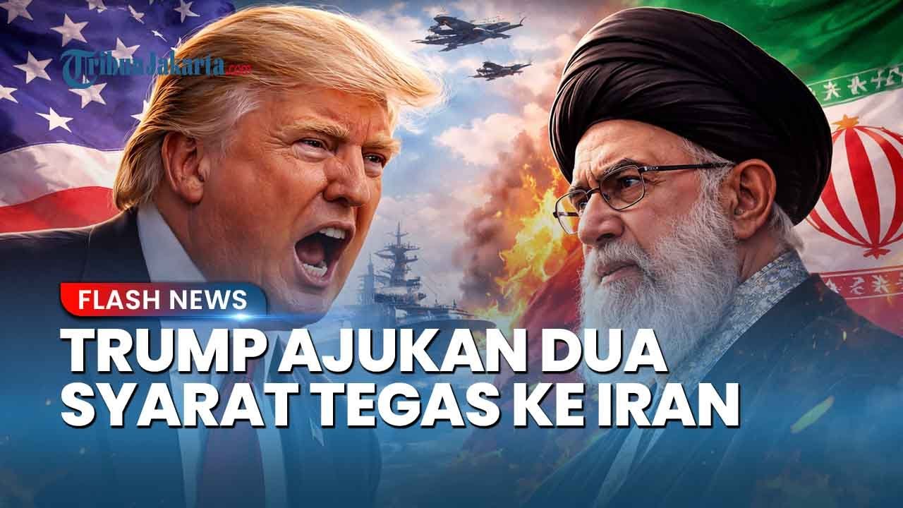 Ultimatum Keras Trump ke Iran: Hentikan Nuklir atau Hadapi Tekanan Militer AS