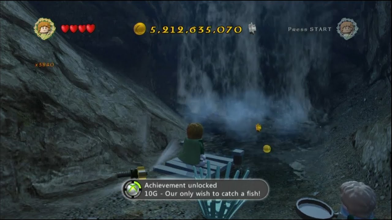 LEGO The Lord of the Rings - 'Our only wish to catch a fish!' Achievement/ Trophy
