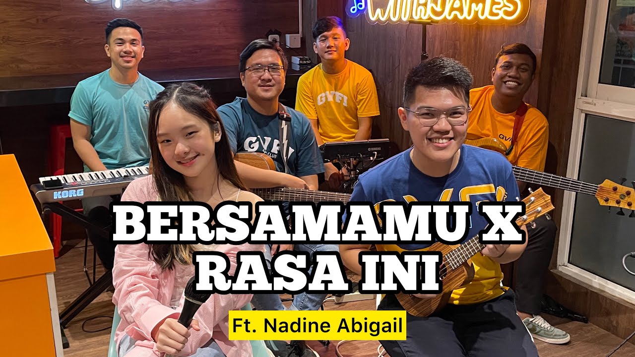 Rasa Ini X Bersamamu (Vierra) KERONCONG - Nadine Abigail ft. Fivein #LetsJamWithJames
