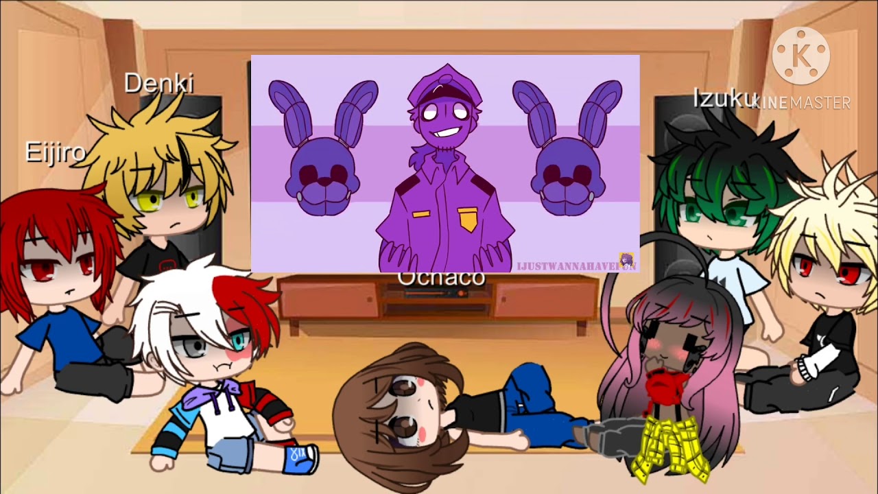 Afton Family Reunion Part 2||MHA/BNHA React To The Afton Family Part 2