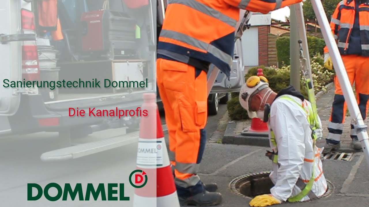 Unsere Mission? Die Kanalsanierung! | Sanierungstechnik Dommel