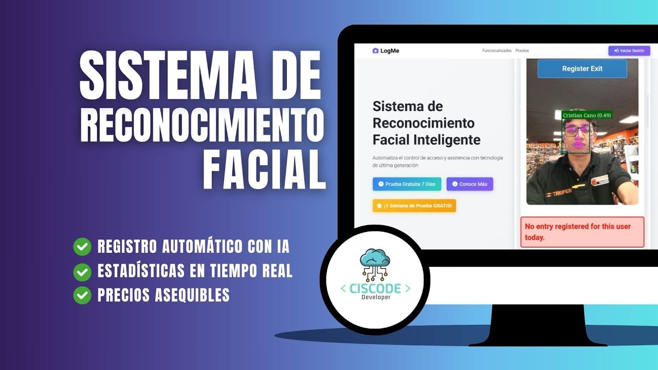 Sistema de Reconocimiento Facial | La Solución Definitiva para el Control de Acceso 2026