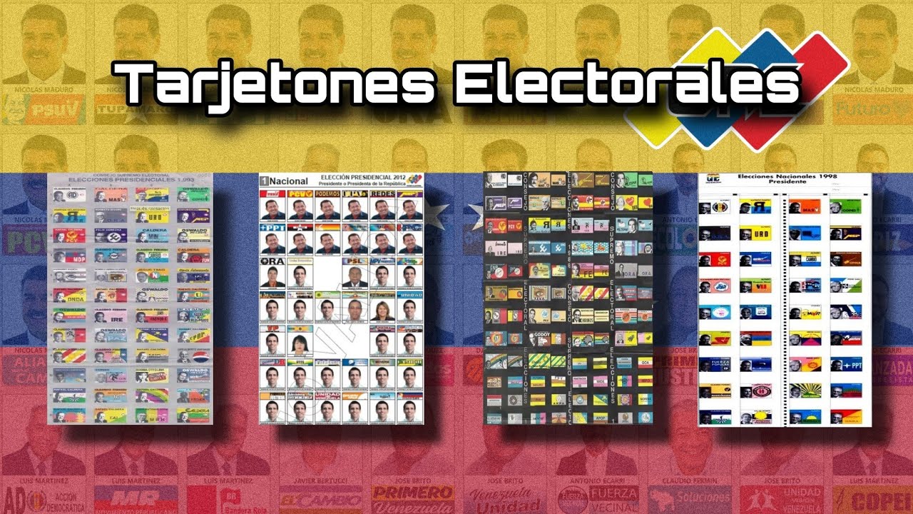 ¿Cómo es el Tarjetón Electoral para las Presidenciales de Venezuela de 2024?