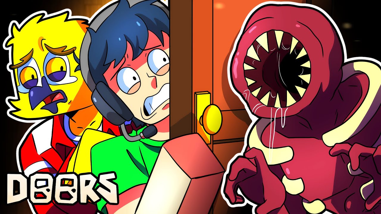 Vanoss Crew plays Roblox Doors for the first time