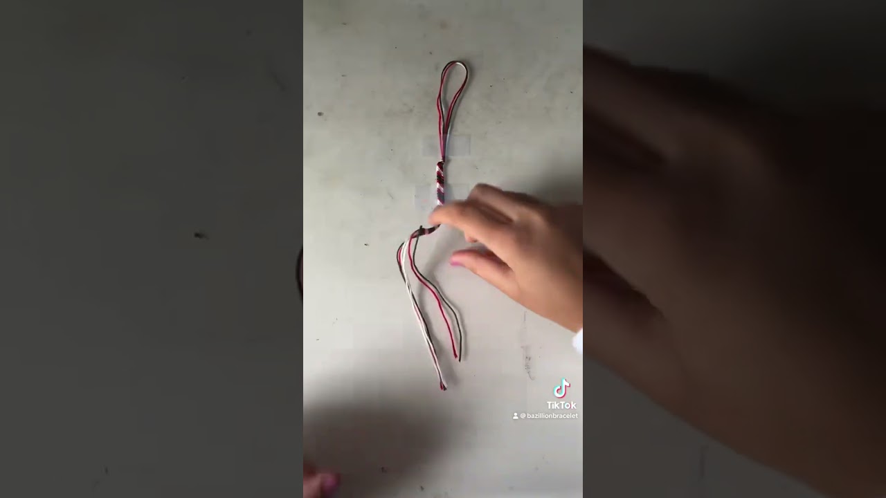 Making a Holiday Themed bracelet! 