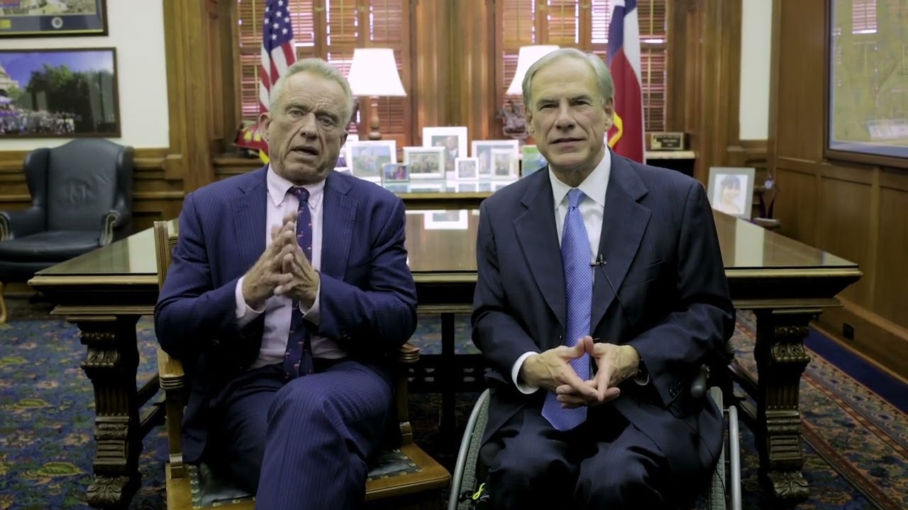Secretary Kennedy and Governor Abbott Join Forces to Make Texas Healthy Again