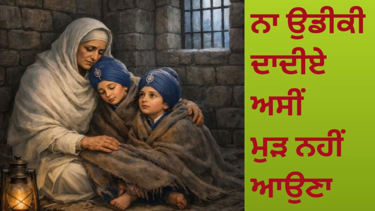 ਨਾ ਉਡੀਕੀ ਦਾਦੀਏ#chotesahibzaade #shahidi#kavita@GurSabadJaap10528