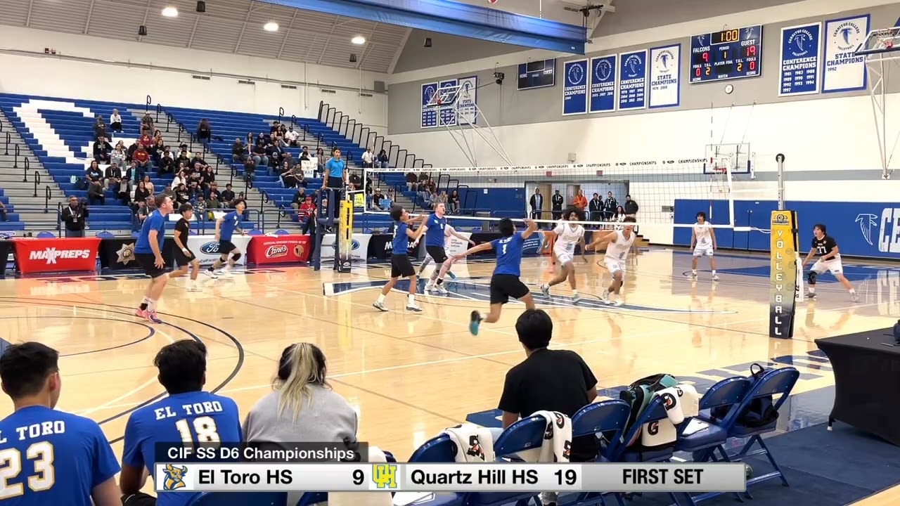 CIF SS Finals - El Toro High School versus Quartz Hill
