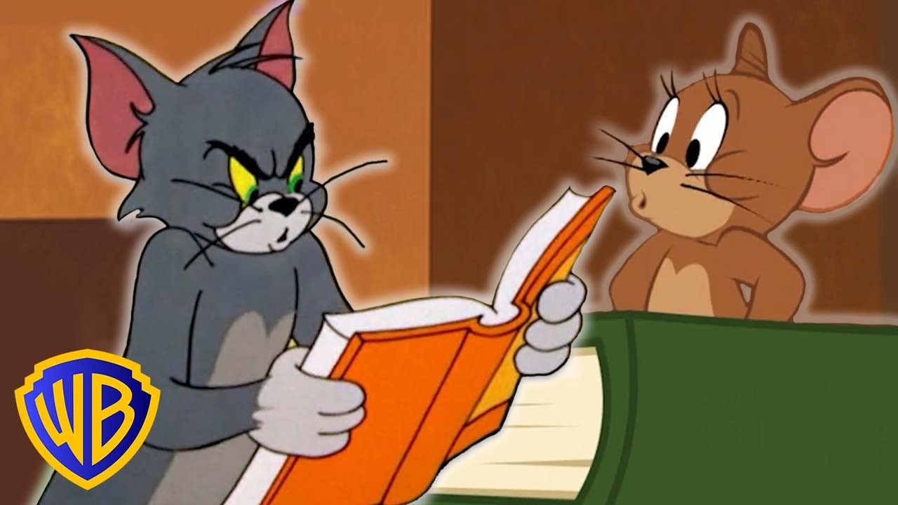 Tom & Jerry Become BOOKWORMS! 📚💥 | Tom & Jerry | 