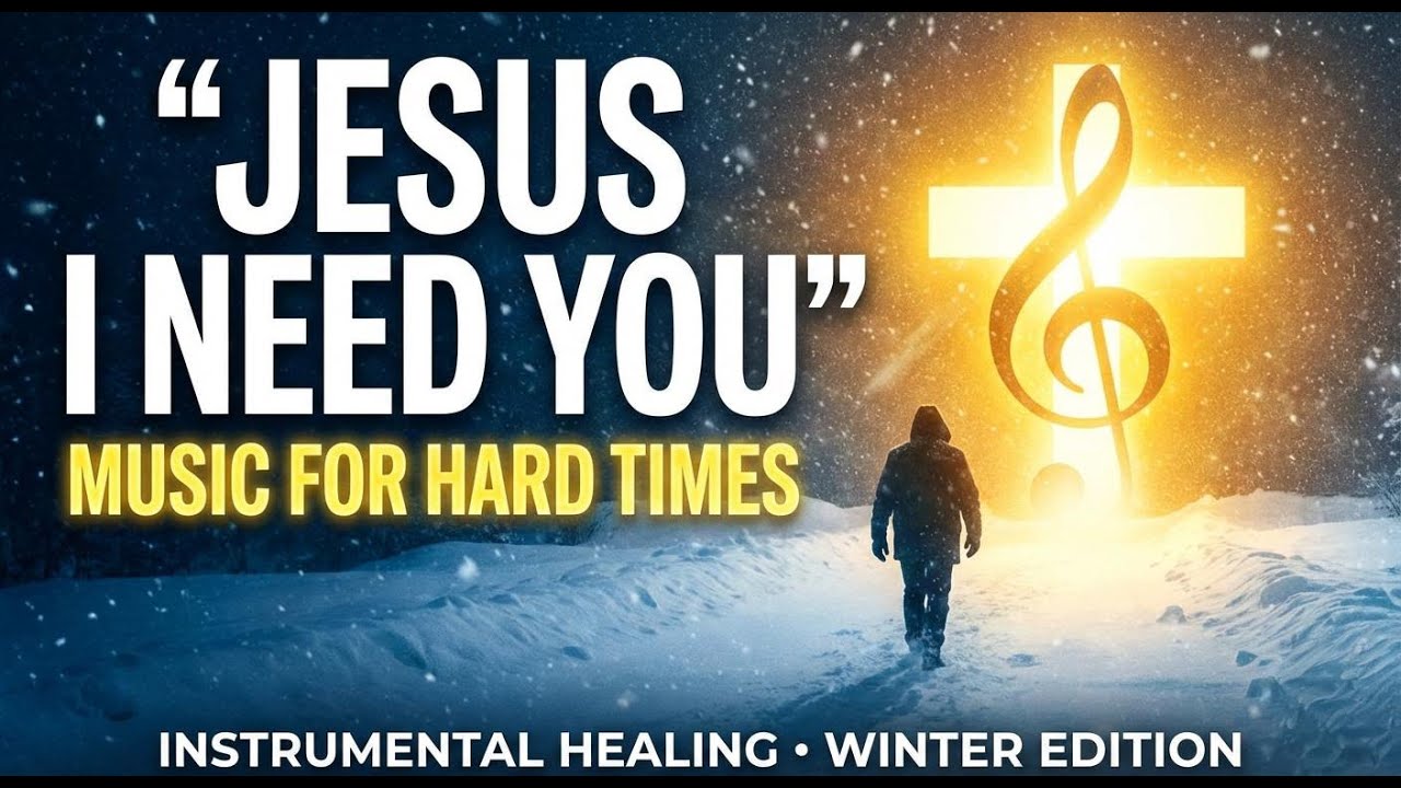 JESUS I NEED YOU ❄ Deep Prayer Music for Hard Times & Healing | Winter Instrumental Worship