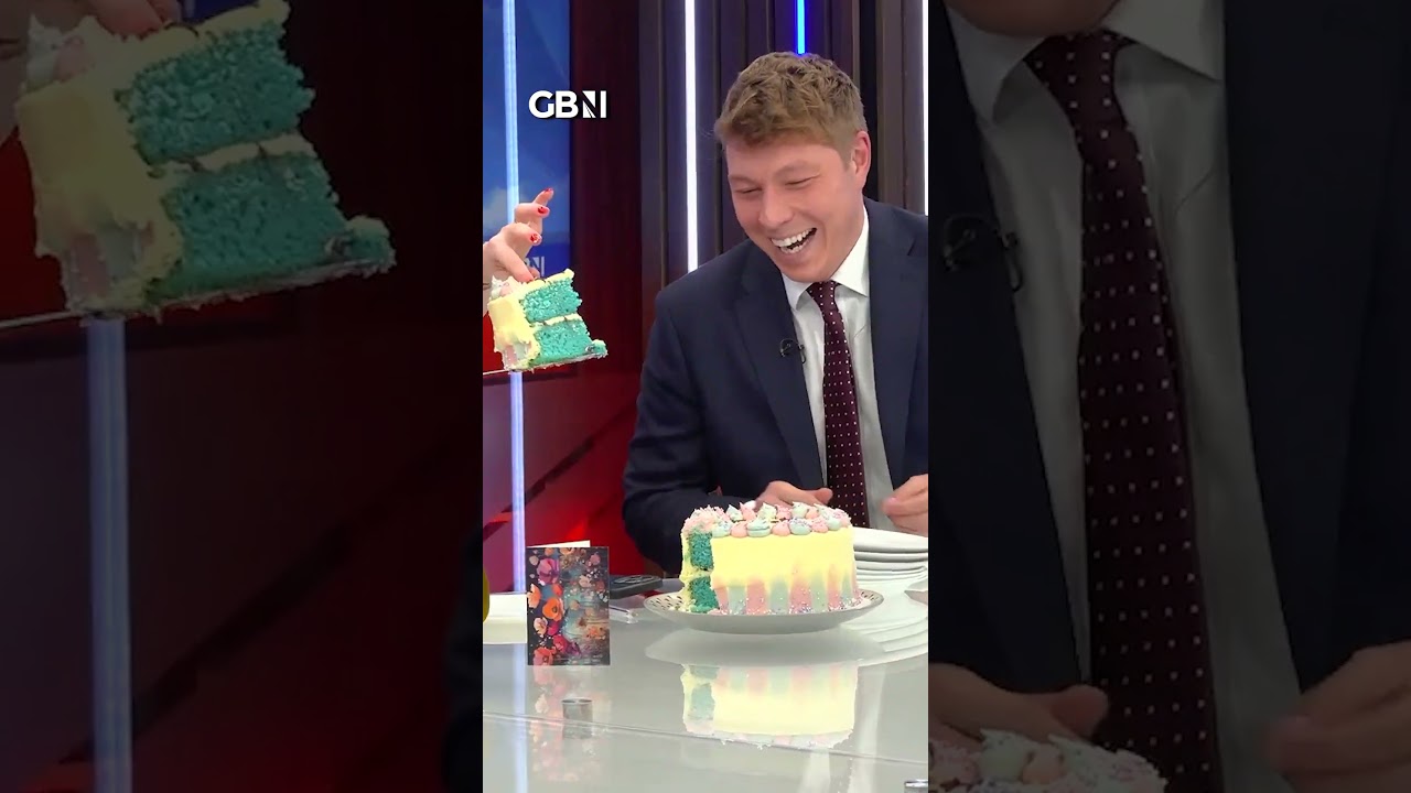 Patrick Christys and Emily Carver on air gender reveal