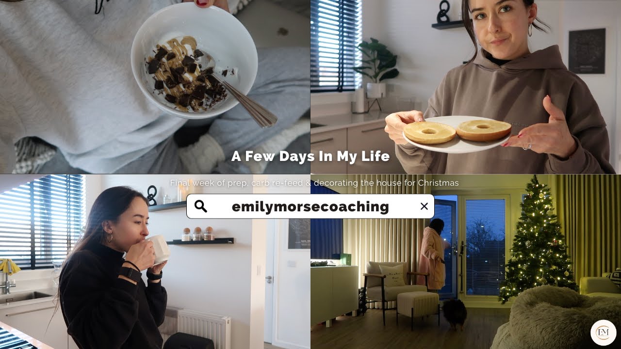 A Few Days In My Life | Final week of prep & decorating the house for Christmas | emilymorsecoaching