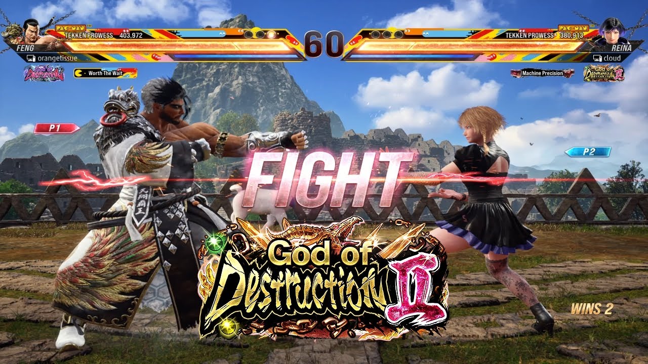 REINA VS FENG TEKKEN 8 ONLINE