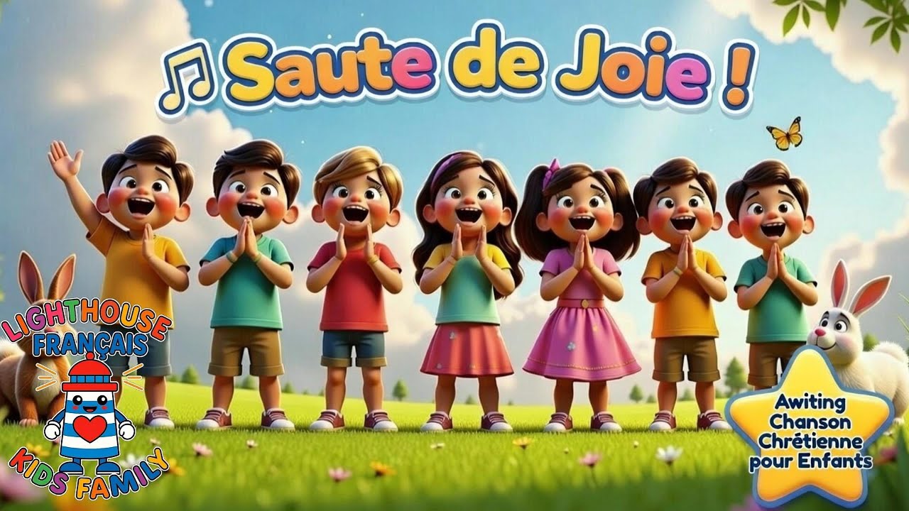 Saute de Joie ! (Psaume 118:24) | Chanson Chrétienne pour Enfants | Lighthouse Kids Family– Français