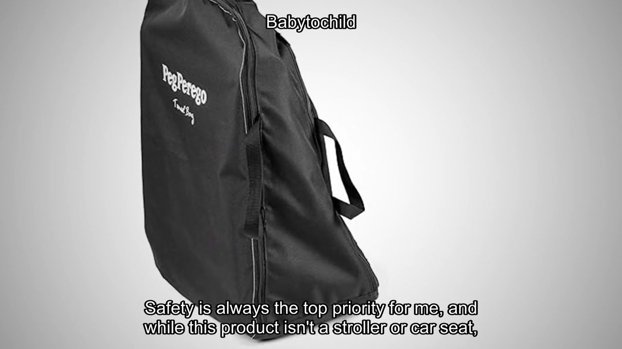 Peg Perego Stroller Travel Bag Review: Protect Your City Loop in Style and Comfort.