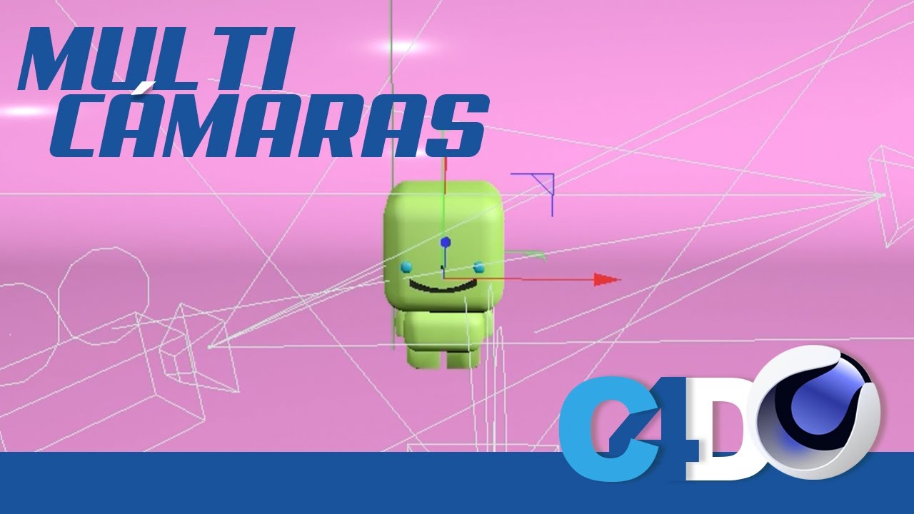 Aprende a animar varias cámaras mediante escenarios en Cinema 4D