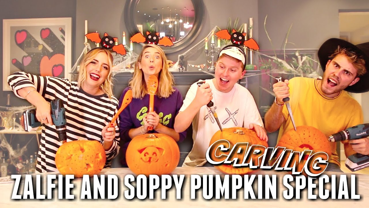 ZALFIE AND SOPPY PUMPKIN CARVING SPECIAL