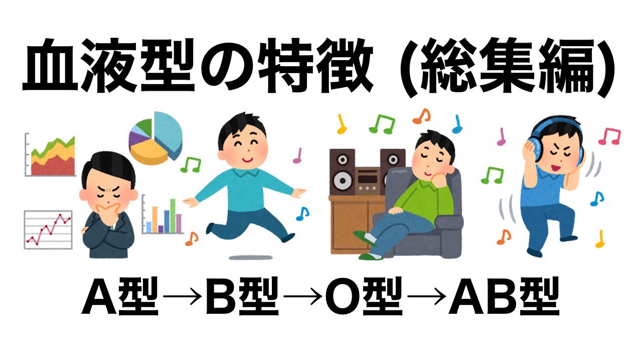 血液型の特徴(総集編)