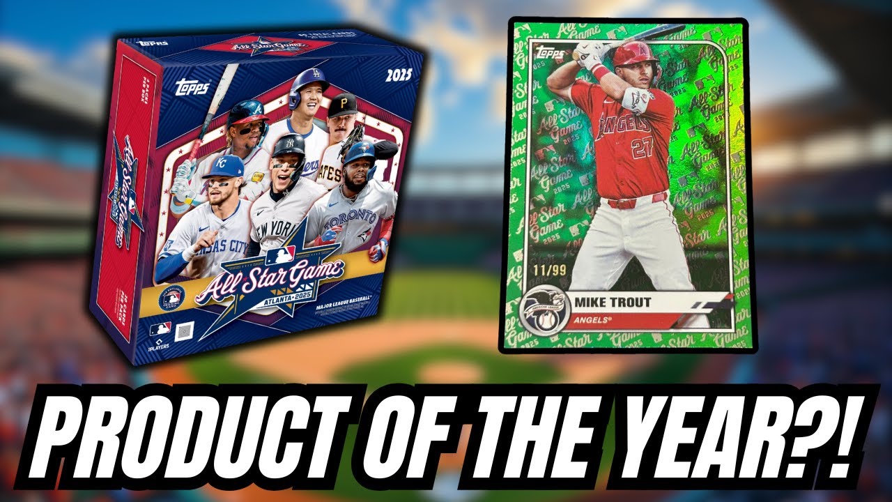 REALLY GOOD 🔥 2025 Topps Baseball All Star Game Mega Box Review!