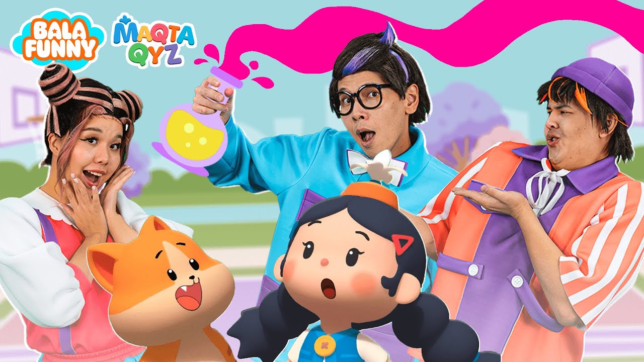 Balafunny - Maqta Qyz - Танысу | Балаларға арналған әндер | Казахские детские песни