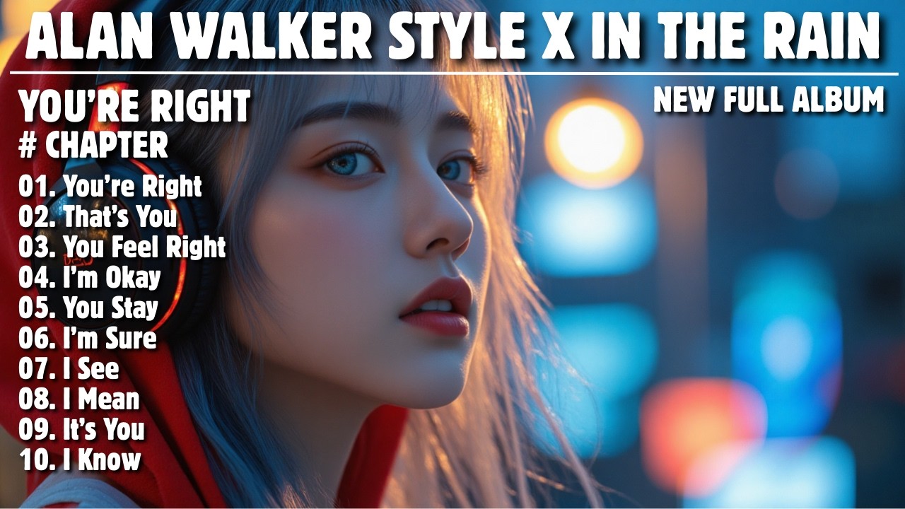 ALAN WALKER STYLE X IN THE RAIN || YOU'RE RIGHT || NEW FULL ALBUM 2026