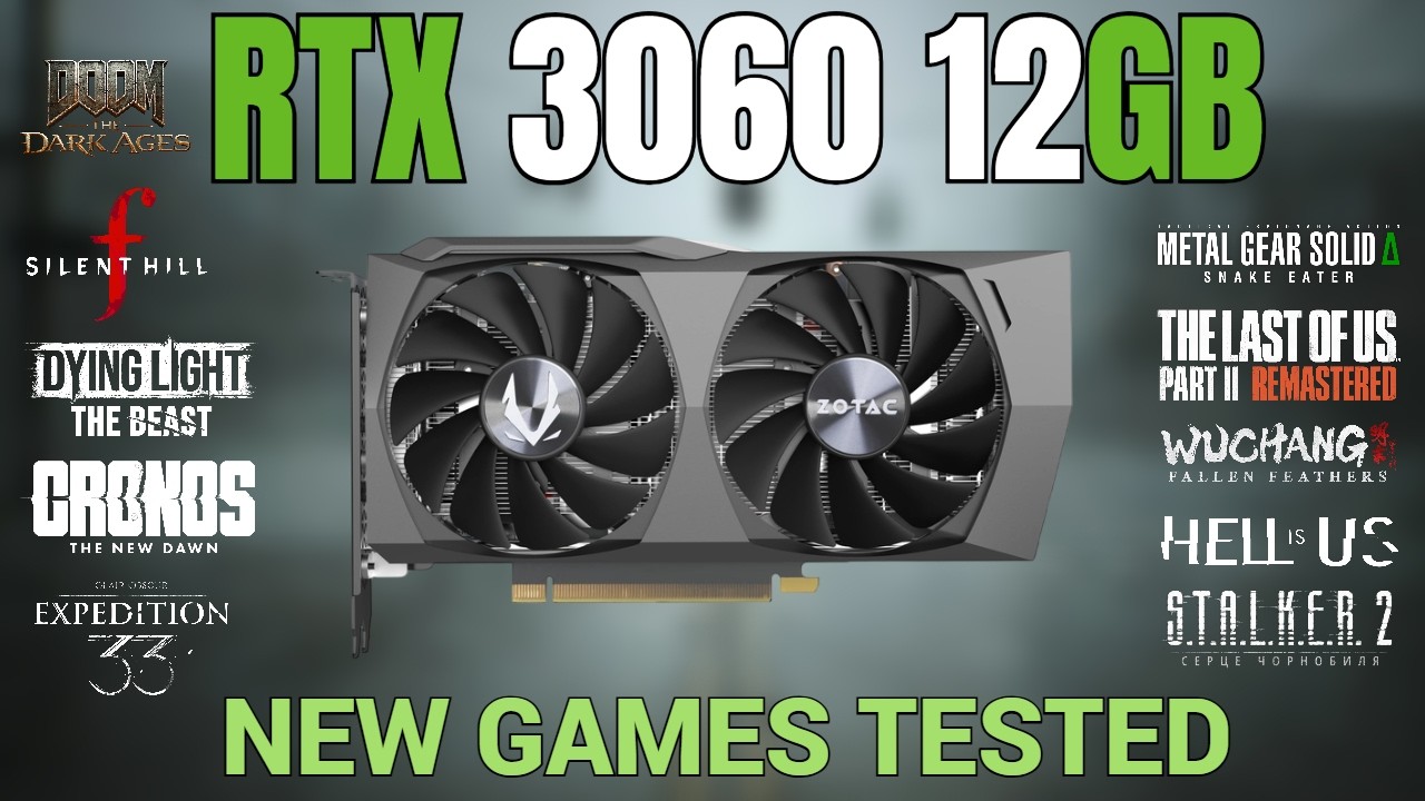 Nvidia RTX 3060 12GB: New Games Tested