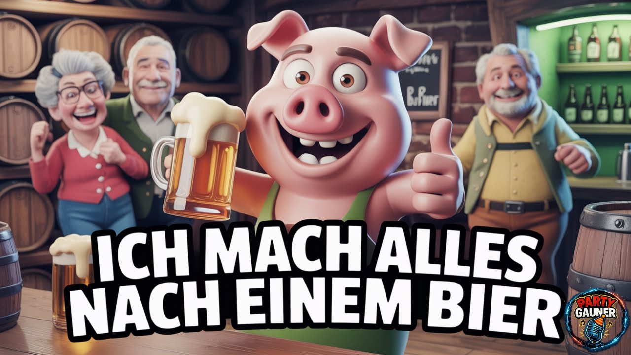 Ich mach alles nach einem Bier &ndash; Lustiger Schlager Hit | Partygauner 2026
