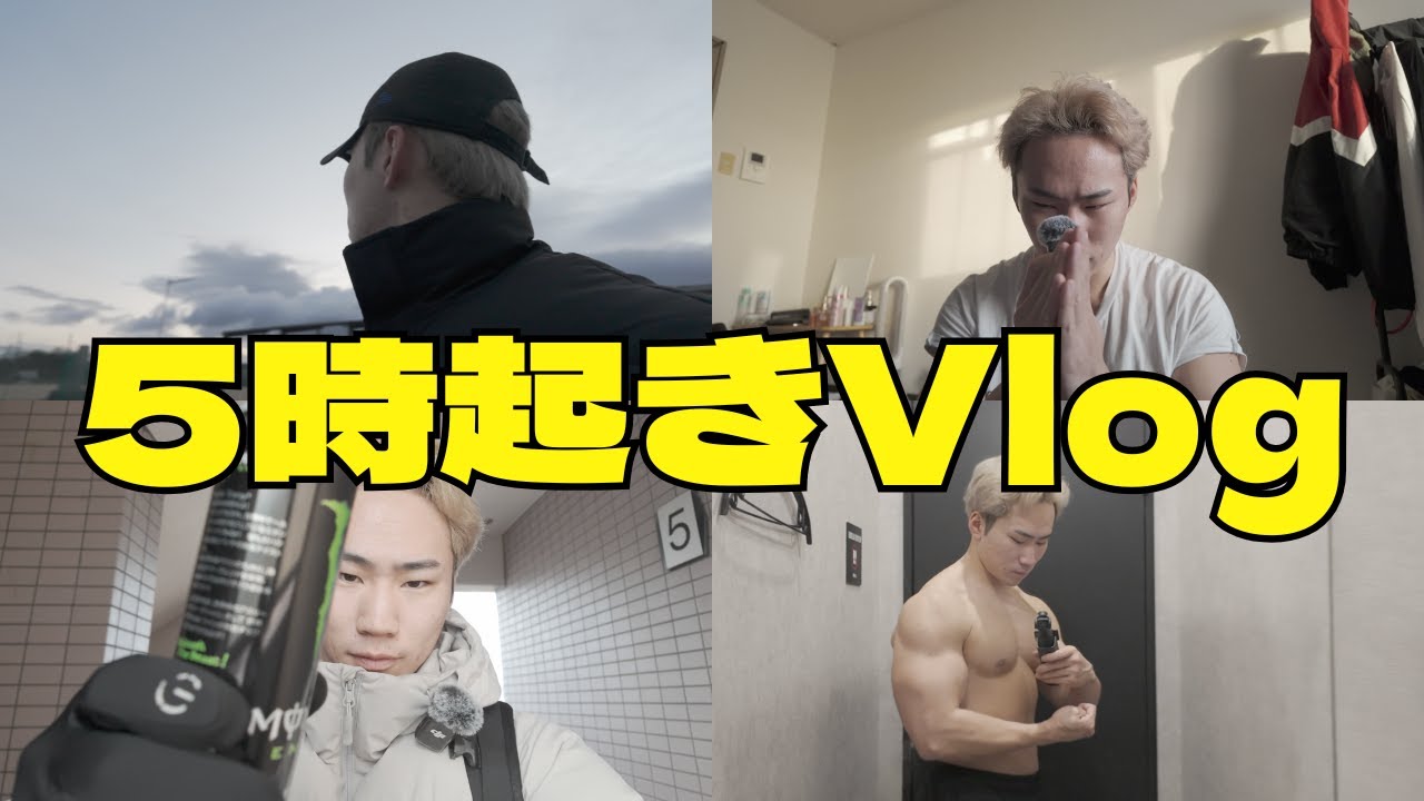 【5時起きVlog】今日は理想的な朝を過ごせた｜6日目