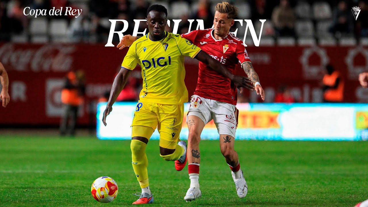RESUMEN | Real Murcia 3-2 C&aacute;diz CF | Copa del Rey