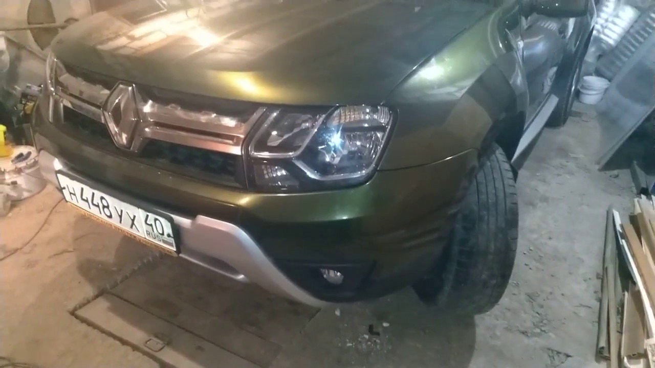 Renault Duster: Крепление бампера. Устранение зазоров