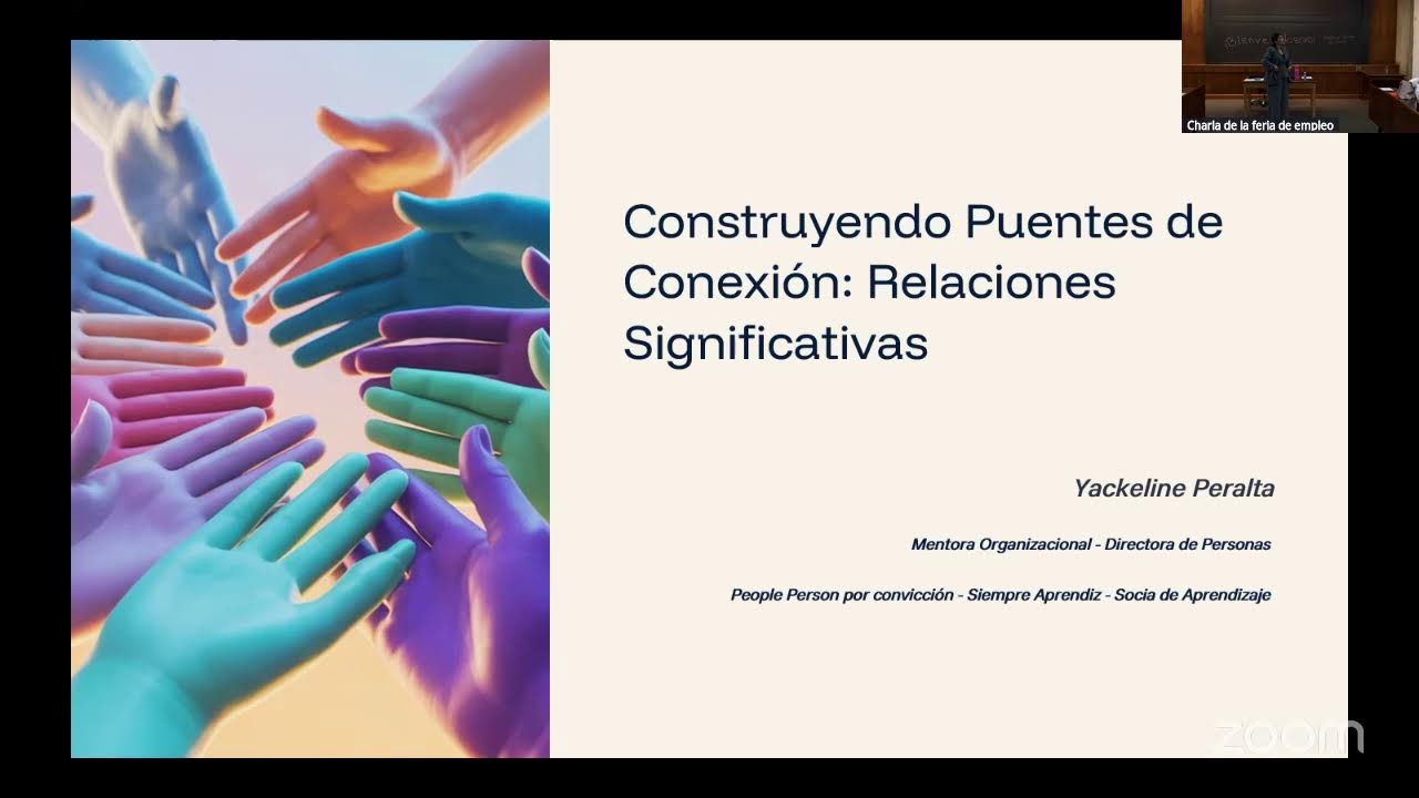 Feria de empleo 2025 - Creando relaciones significativas con Yackeline Peralta