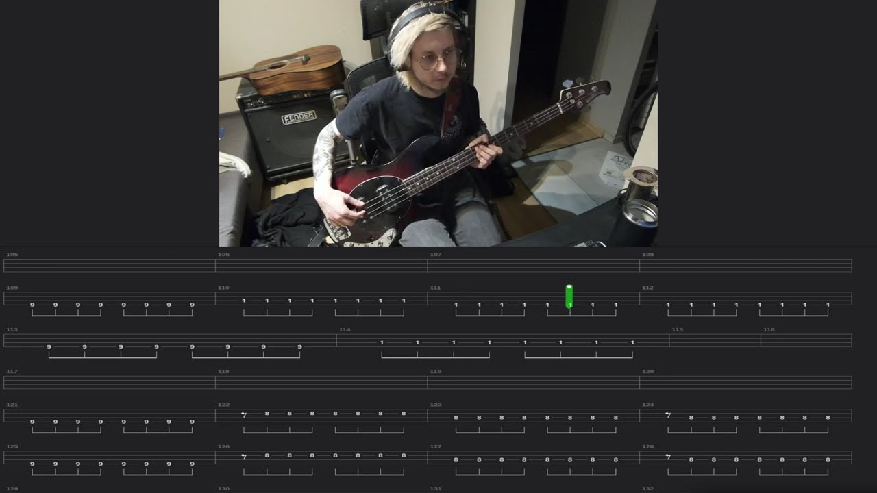 Santigold - Disparate Youth (Bass cover with tabs)
