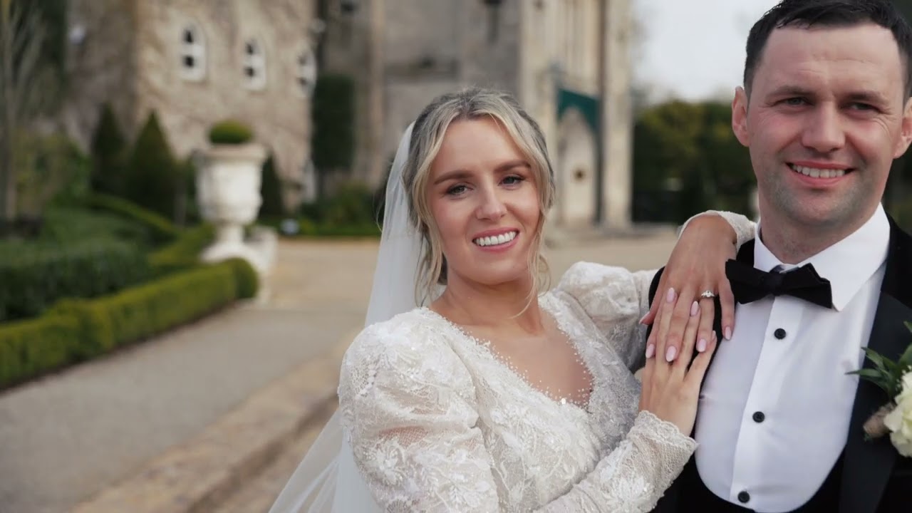 Cinematic Wedding video of  Siobhan & Damien at Cabra Castle