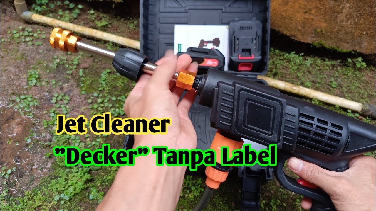 Review Jet Cleaner 12V by Decker (Tanpa Label) - Harga Murmer #deckerjetcleaner #jetcleanermurah