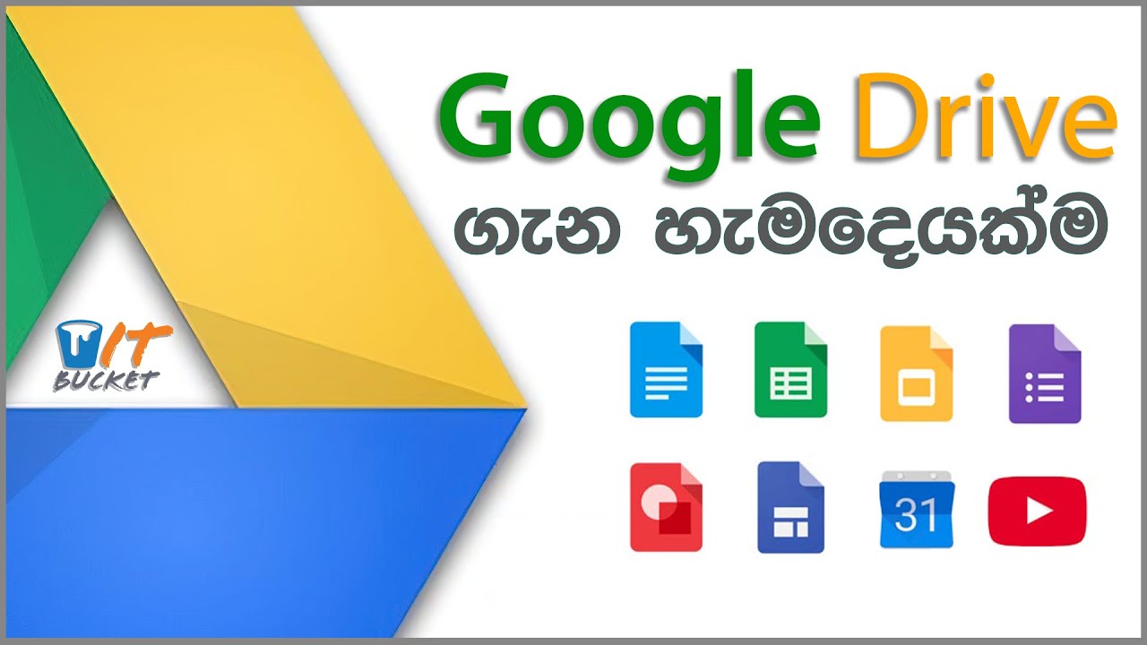 How to work with Google Drive | Explained in Sinhala | 2022