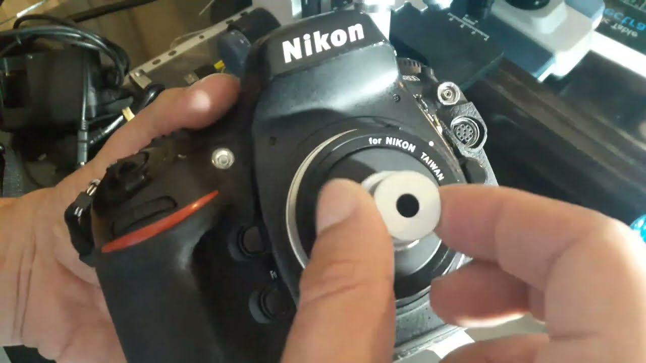 How To Use Microscope RMS Objective Lens as DSLR Camera Lens