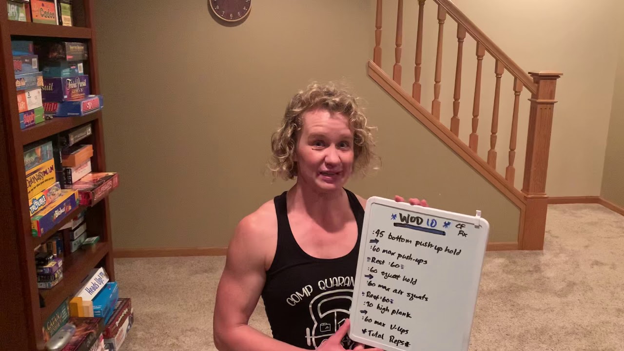 WOD 10, CQ, CrossFit Rx